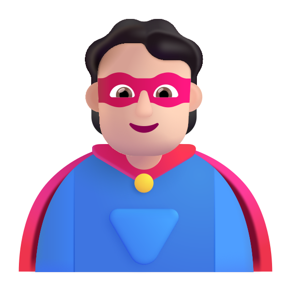 Person Superhero Color Light Vector