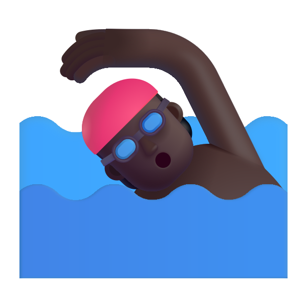 Person Swimming Color Dark