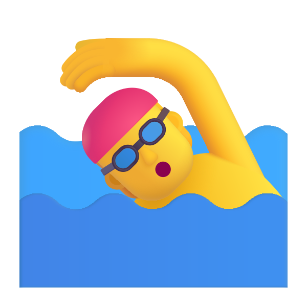 Person Swimming Color Default