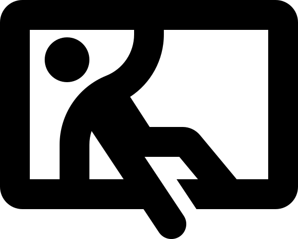 Person Through Window