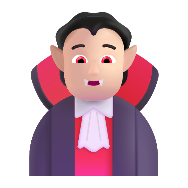 Person Vampire Color Light
