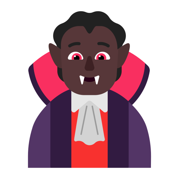 Person Vampire Flat Dark