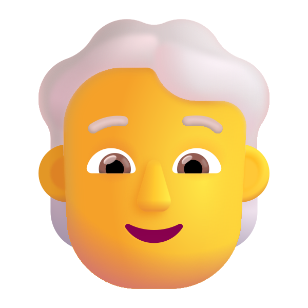Person White Hair Color Default
