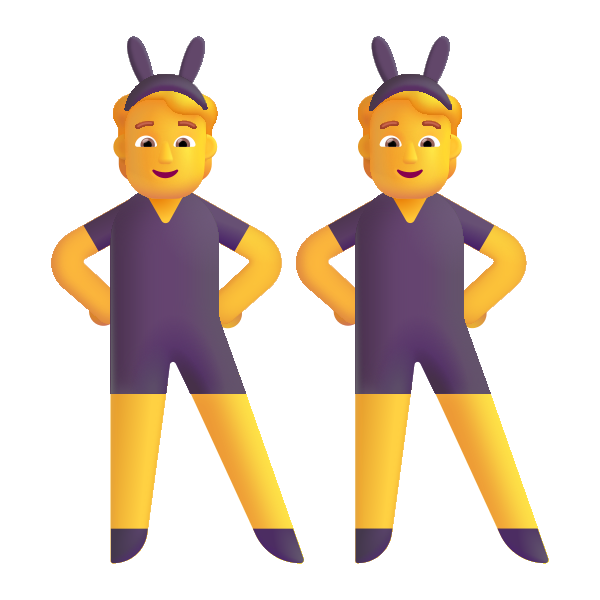 Person With Bunny Ears Color