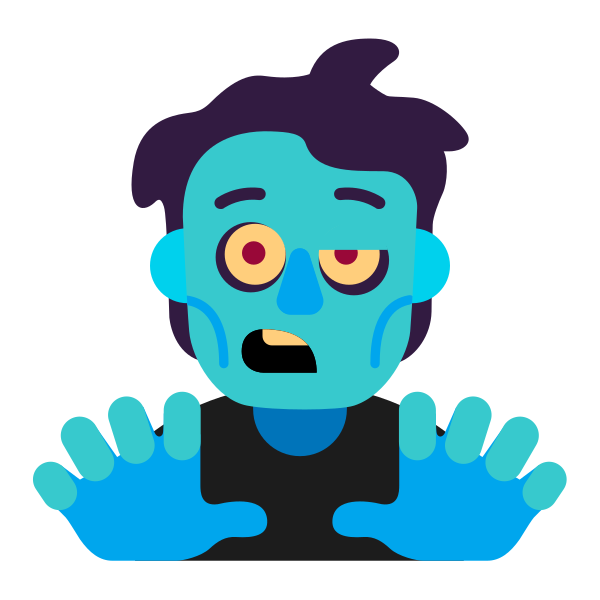 Person Zombie Flat