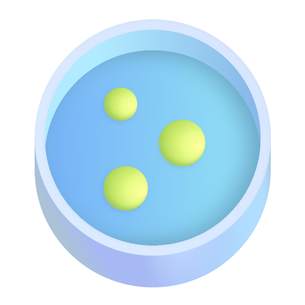 Petri Dish Color Vector