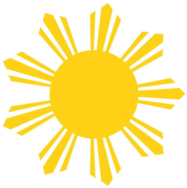 Philippine Flag (proposed 9 Ray Sun) Vector