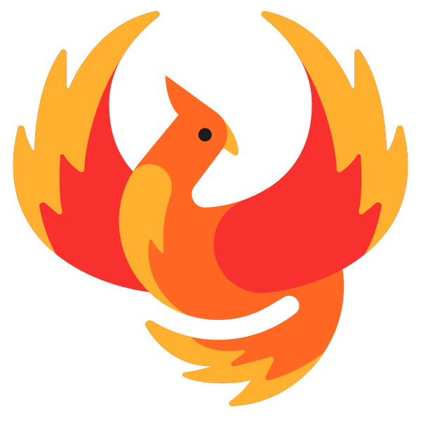Phoenix Bird Flat Vector