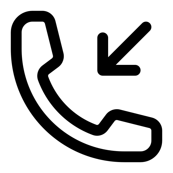 Phone Arrow Down Left
