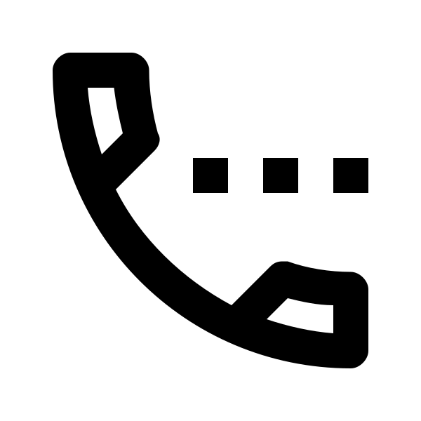 Phone Settings Outline