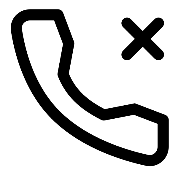 Phone Xmark