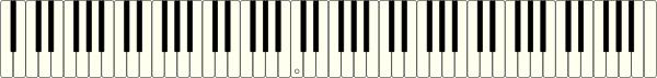 Piano 88 Keyboard Template