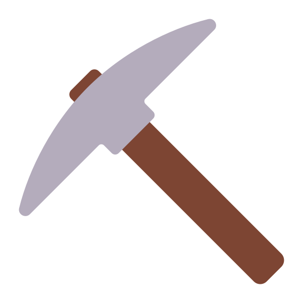 Pick Flat Vector