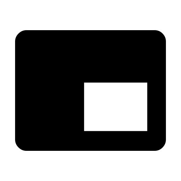 Picture In Picture Alt Fill