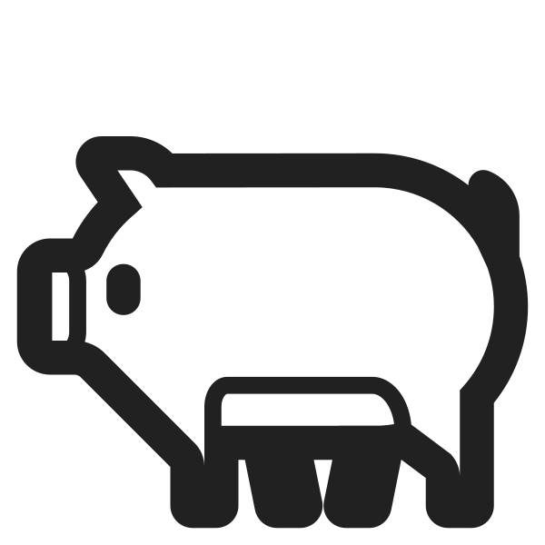 Pig High Contrast