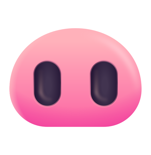 Pig Nose Color
