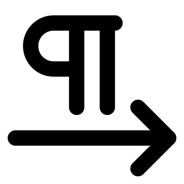 Pilcrow Right