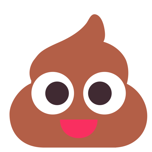 Pile Of Poo Flat Vector