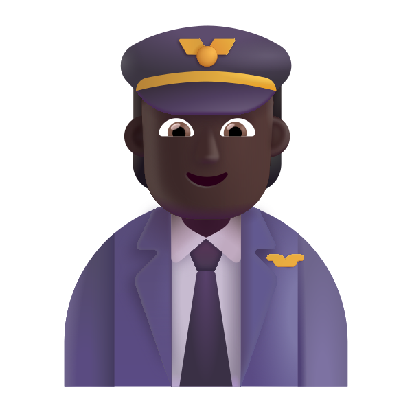 Pilot Color Dark Vector