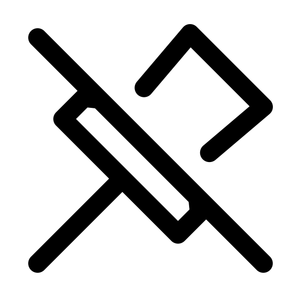 Pin Slash