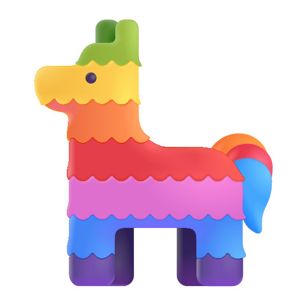 Piñata Color Vector