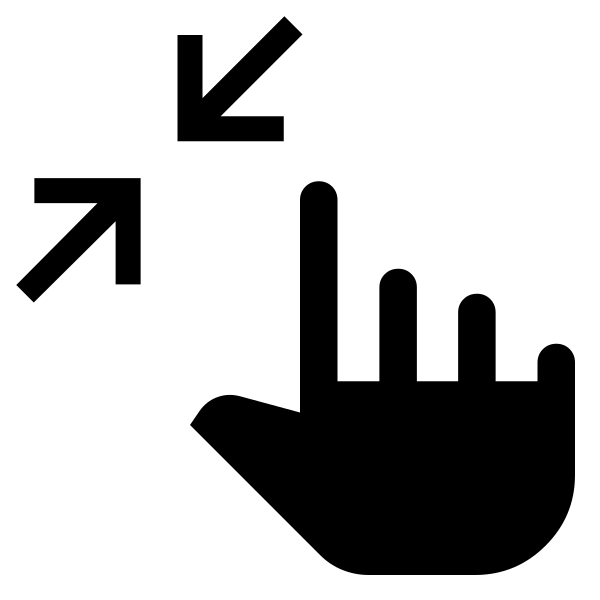 Pinch Zoom In Fill