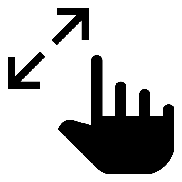 Pinch Zoom Out Fill