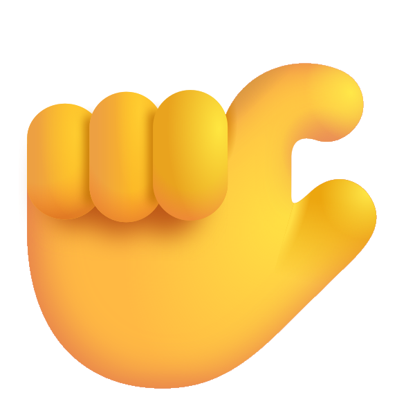 Pinching Hand Color Default