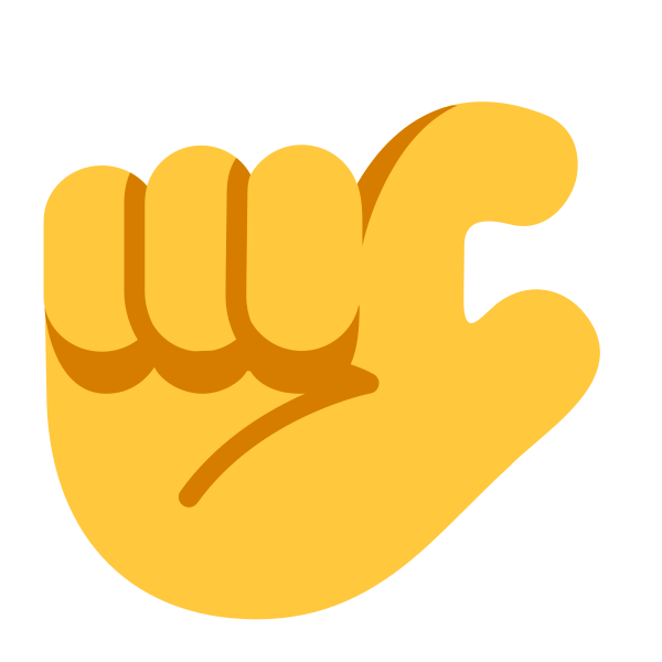 Pinching Hand Flat Default