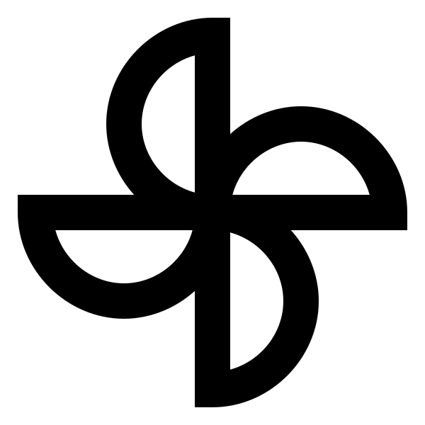 Pinwheel Outline