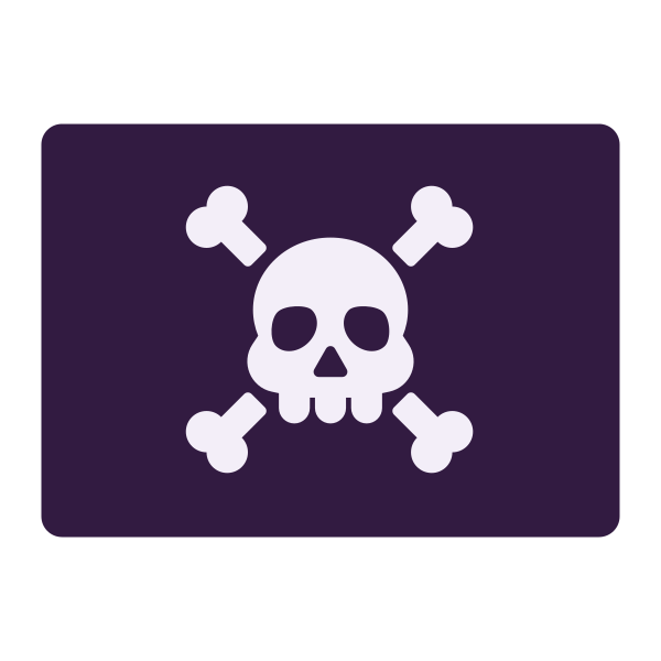 Pirate Flag Flat