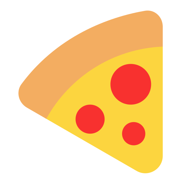 Pizza Flat Vector