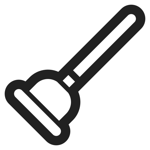 Plunger High Contrast
