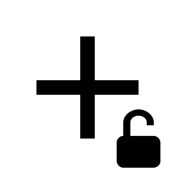 Plus Lock Open