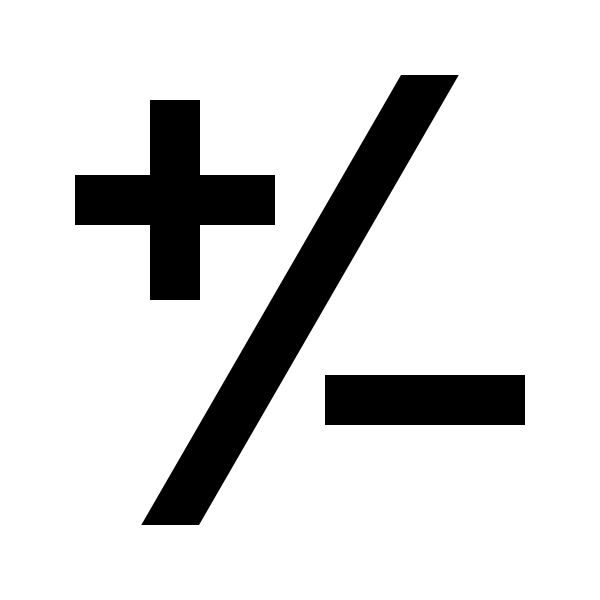 Plus Minus Variant