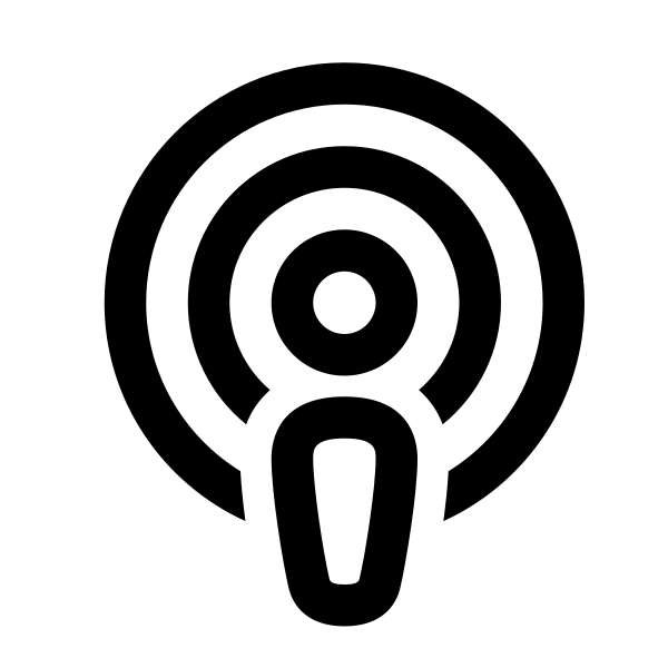 Podcast Solid Vector
