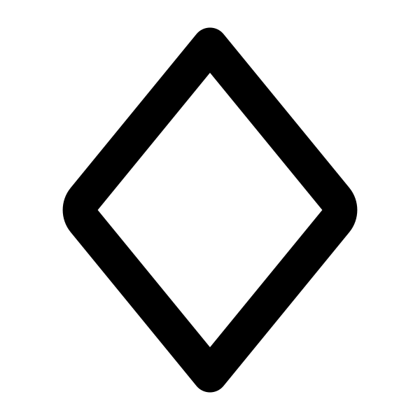 Poker Diamonds Line