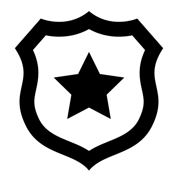 Police Badge Line