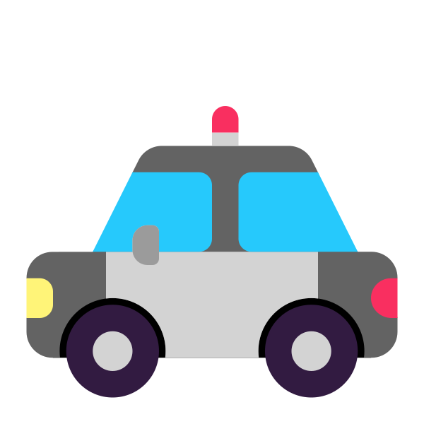 Police Car Flat