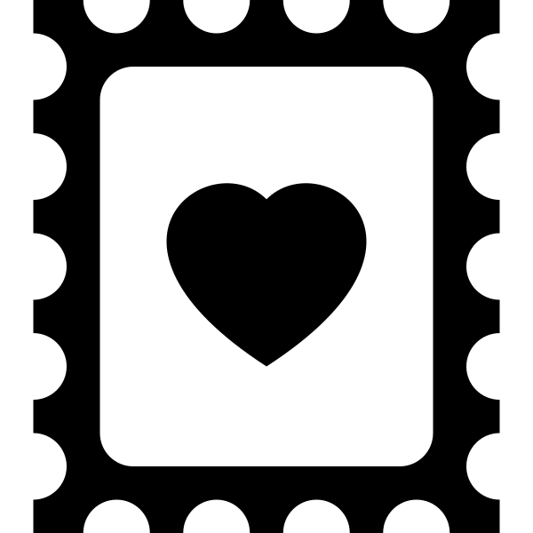 Postage Heart