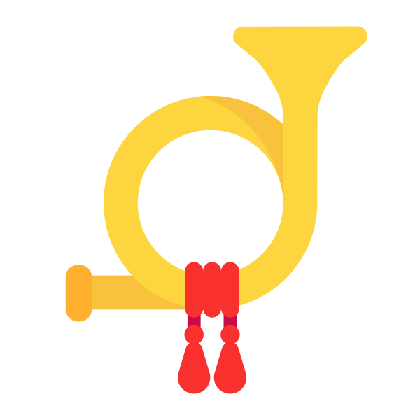 Postal Horn Flat