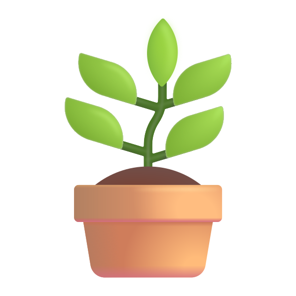 Potted Plant Color