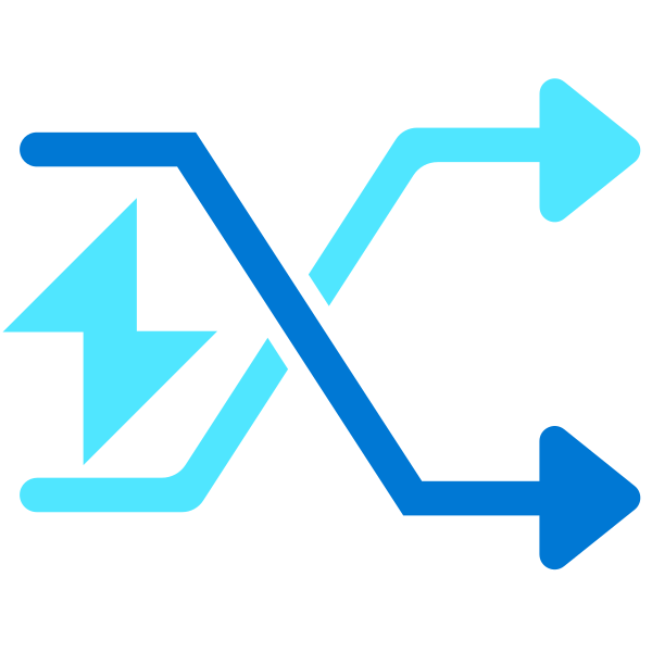 Power Arrows Diverge Vector
