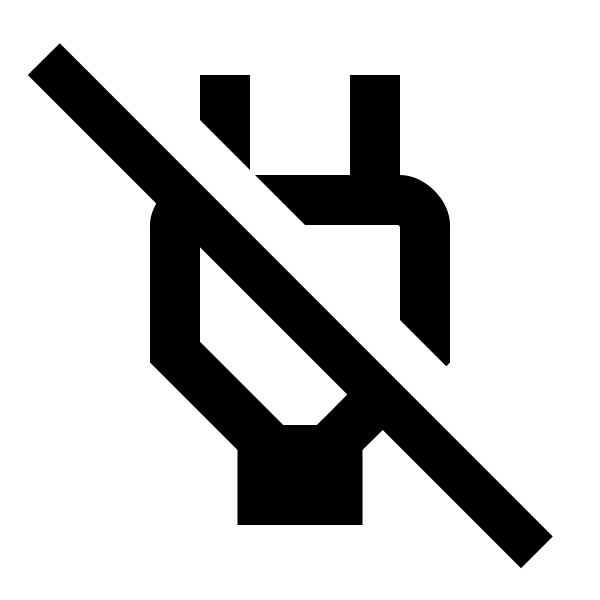 Power Plug Off Outline