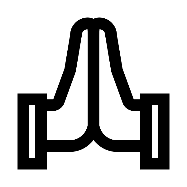 Praying Hands Solid