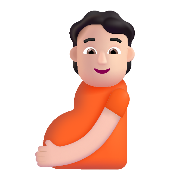 Pregnant Person Color Light
