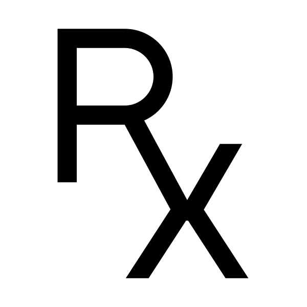 Prescription Solid Vector