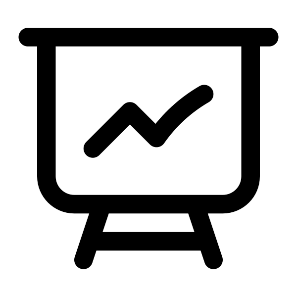 Presentation Chart Line