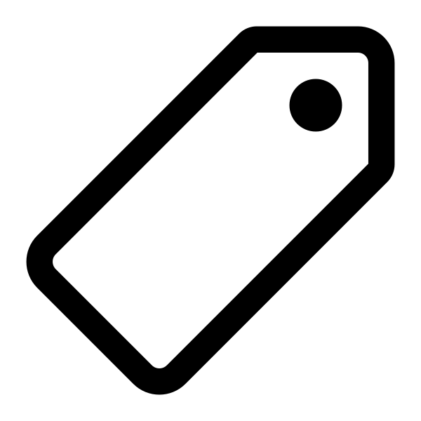 Pricetag Outline