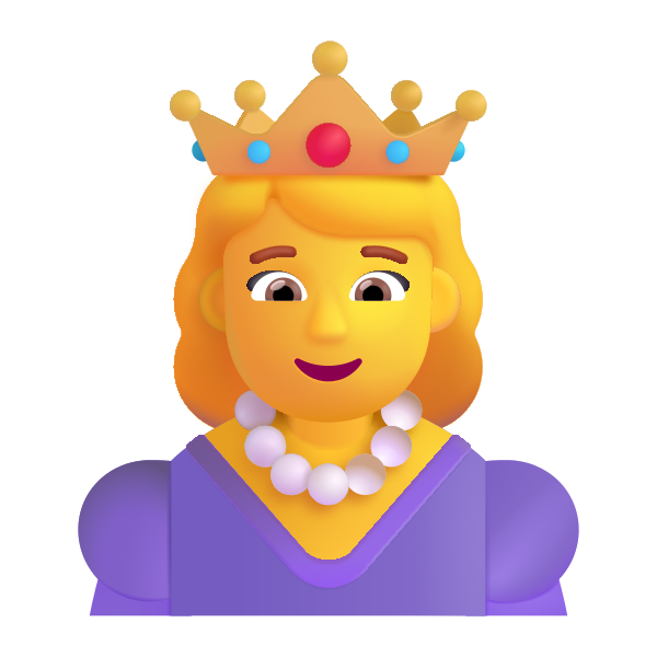 Princess Color Default Vector